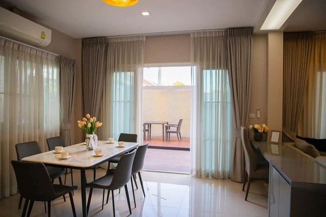 บ้านเดี่ยว 2 ชั้น สไตล์โมเดิร์น น้ำไม่ท่วม โครงการ เดอะแกรนด์พาร์ค สันทราย