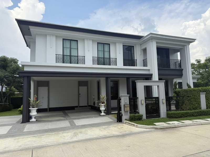 BS989 ขายบ้านเดี่ยว 2 ชั้น โครงการเศรษฐสิริ แจ้งวัฒนะ ประชาชื่น 2 หลังมุม ทำเลศักยภาพ ใกล้ Tesco Lotus แจ้งวัฒนะ