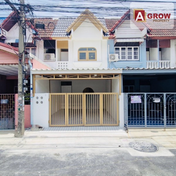 หมู่บ้านเด่นชัย บางเมือง บ้านสวย ตกแต่งครบ พร้อมเข้าอยู่