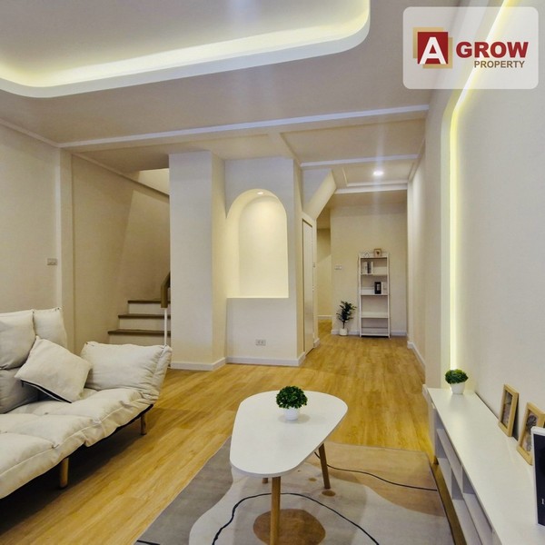 หมู่บ้านเด่นชัย บางเมือง บ้านสวย ตกแต่งครบ พร้อมเข้าอยู่