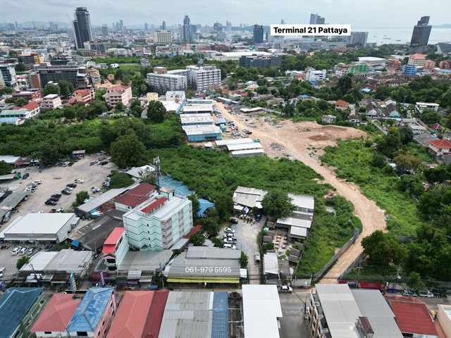 ขายที่ดินพัทยา 1-2-27 ไร่ ทำเลเศรษฐกิจ โพธิสาร-นาเกลือ ใกล้ทะเล เพียง 75 ลบ. TP-L1587