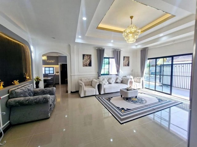 ให้เช่าบ้านเดี่ยวชั้นเดียว พลูวิลล่า  เนินพลับหวาน บางละมุง พัทยา