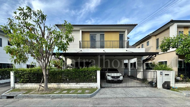 ให้เช่า บ้านเดี่ยว เซนโทร อ่อนนุช - สุวรรณภูมิ พร้อมเข้าอยู่ หลังริม 