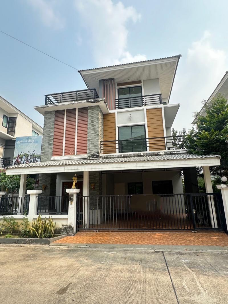 ขายบ้านเดี่ยวมือสอง อำเภอเมืองนนทบุรี จังหวัดนนทบุรี  โครงการ มายอิสระ ราชพฤกษ์