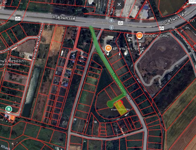 ขายที่ดิน 1ไร่ 14ตรว. ถมแล้วที่แปลงสวย อยุ่ต้นซอย มีบ้านเลขที่เรียบร้อยแล้วอยู่ในซอยสุวินทงศ์ 96 แขวงลำต้อยติ่ง เขตหนองจอกเข้าซอยเพียง 300 เมตร ที่ดินอยู่ขวามือถนนในซอยกว้าง เหมาะกับการสร้างที่อยู่อาศัย/ออฟฟิส/โกดัง ฯลฯขายเพียง 4,500,000 บาท ออกค่าโอนคนละครึ่ง------------------------------------------------------------สนใจโทร. 09O-553-9963 ยูLine yuyumumu------------------------------------------------------------#ที่ดินสุวินทวงศ์ #สุวินทวงศ์ #ขายที่ดิน #ท