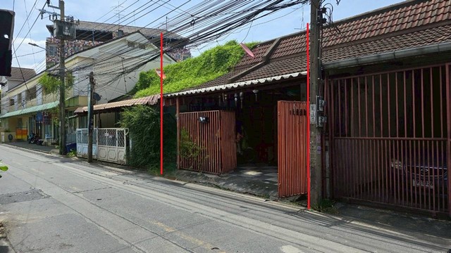 ขายทาวน์เฮาส์ชั้นเดียว ทำเลทองใจกลางเมืองนนทบุรี เนื้อที่ 23 ตร.วา