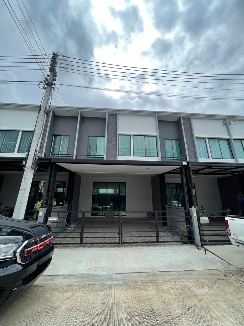 ขายทาวน์เฮ้าส์มือสอง อำเภอเมืองปทุมธานี จังหวัดปทุมธานี  โครงการ พลีโน่ ราชพฤกษ์ – แจ้งวัฒนะ