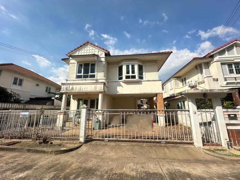 ขายบ้านเดี่ยวมือสอง อำเภอเมืองปทุมธานี จังหวัดปทุมธานี  โครงการ มณีรินทร์พาร์ค รังสิต