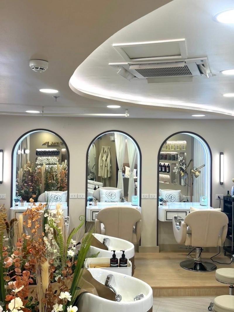 เซ้งร้านเสริมสวย-ทำเล็บ-ทำผม ใจกลาง4แยก บางนา สรรพวุธ1 ติดถนนใหญ่ ใกล้BTS