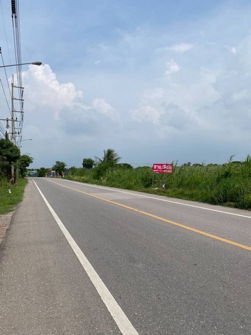 ขายที่บ้านแพ้ว ที่ดินสวนส้ม ติดถนนทางหลวงชนบท เข้าออกได้หลายทาง