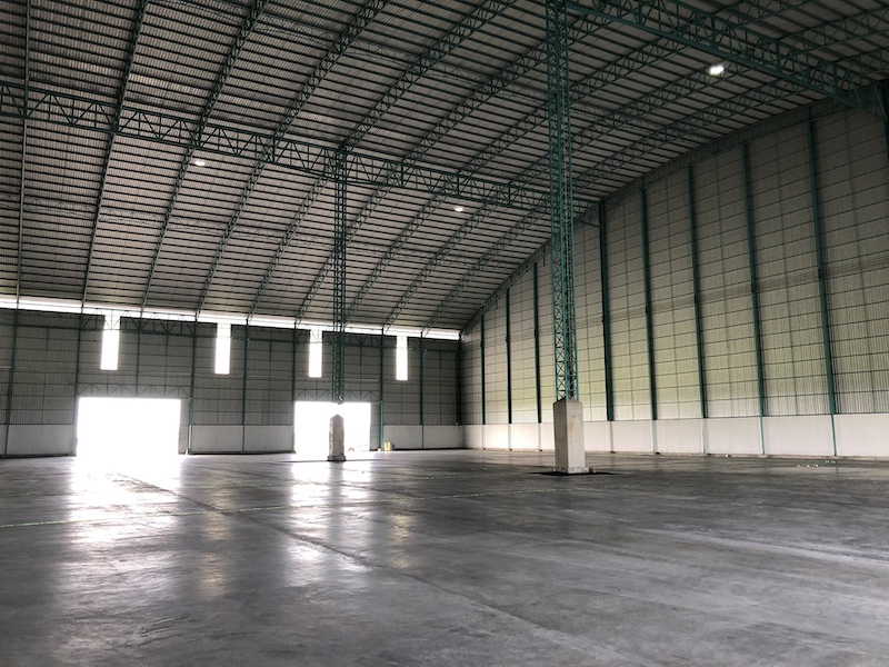 BST917 คลังสินค้าให้เช่า ไทรน้อย นนทบุรี คลังสินค้าใหม่มาตรฐานสูง ทำเลศักยภาพติดถนนใหญ่