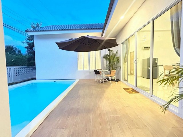 พูลวิลล่าชั้นเดียว ทำเลดี พร้อมผู้เช่า หางดง