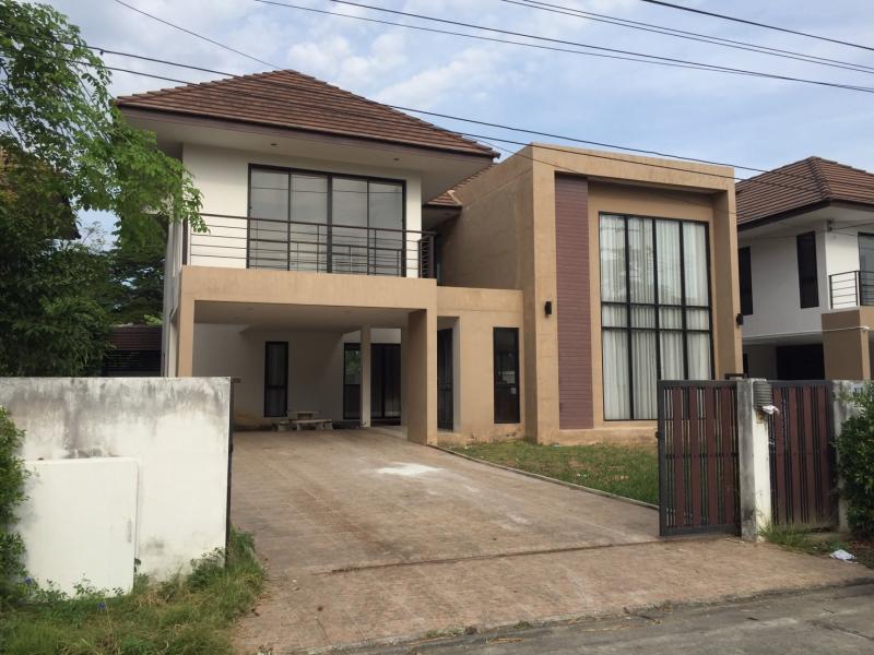 ขายบ้านเดี่ยวมือสอง เขตหนองจอก กรุงเทพมหานคร  โครงการ เดอะแกรนด์ บ้านราชพฤกษ์ สุวินทวงศ์-สุวรรณภูมิ