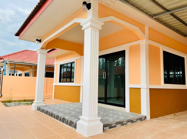 ตลาดจอมพล 3.2กม 3นอน บิ๊กซี อยุธยา 1กม. ให้เช่าบ้านเดี่ยวชั้นเดียว 60 ตร.วา. 240 ตร.ม. จัดเต็มเฟอร์  3 น้ำ  แยกอุทัย วัดสุทธิ