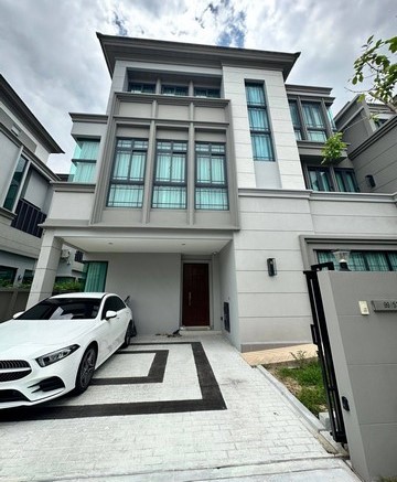  ให้เช่าบ้านแฝด 3 ชั้น 4 ห้องนอน 4 ห้องน้ำ 2 ที่จอดรถ โครงการ THE SONNE ศรีนครินทร์-บางนา (แถวราม2)