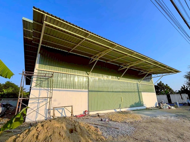 ม.เทคโนโลยีพระจอมเกล้าธนบุรี มจธ. 3 กม. ย่านบางมด ทำเลดี ให้เช่า โกดังสร้างใหม่เอี่ยม 405ตร.ม.พุทธบูชา35-43  ถ.พระราม 2