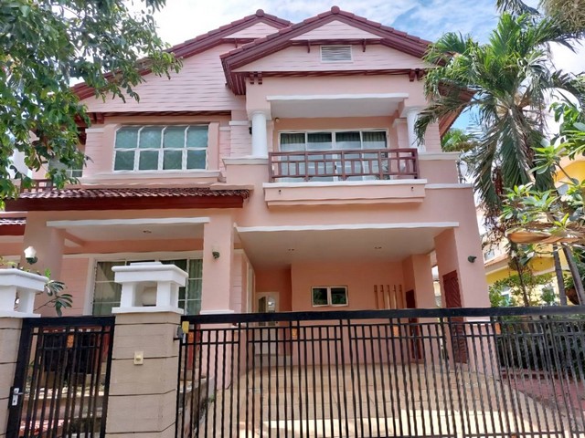 ให้เช่า บ้านเดี่ยว2ชั้น 85ตรว.ถนนกิ่งแก้ว  หมู่บ้านนันทวัน  ใกล้สนามบินสุวรรณภูมิ