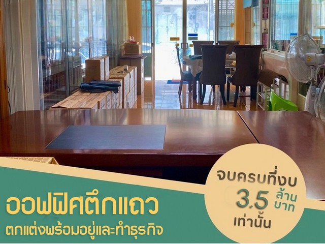 โฮมออฟฟิศประเภทตึกแถว นวมินทร์ 101 – ตกแต่งพร้อมเข้าทำงาน และพร้อมอยู่ ในย่านธุรกิจ