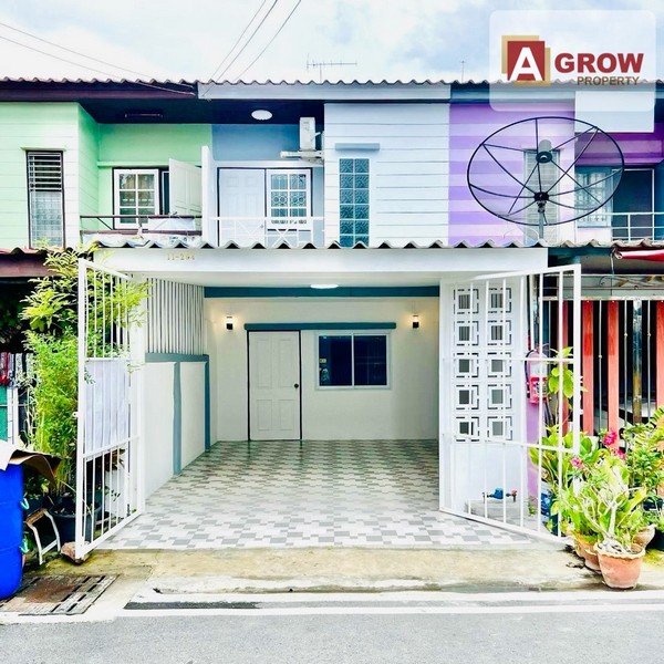 หมู่บ้านศิวะนคร ซอยบางปู 14 ติดถนนหลัก เดินทางสะดวก บ้านสวยตกแต่งใหม่ พร้อมอยู่