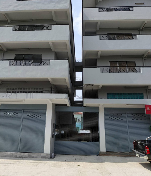 ให้เช่าตึกอาคารโกดัง/คลังสินค้า 4 ชั้น พื้นที่ใช้สอยขนาด1100ตร.ม ถนนลาดพร้าว101 โพธ์แก้ว ออก นวมินทร์ 111 ได้  ราคาเช่า 55,000 บ/ด