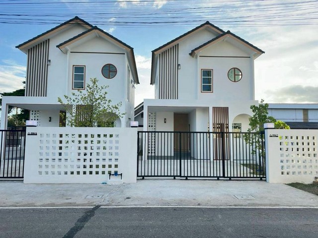 บ้านเดี่ยวสร้างใหม่ 2 ชั้น 2 หลังสุดท้าย โซนแม่เหียะ