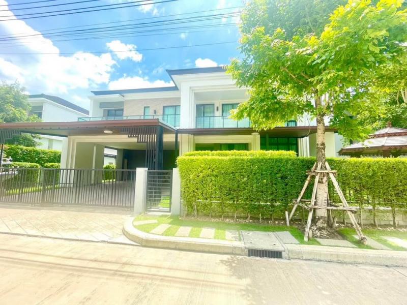 BH3717 ให้เช่า บ้านเดี่ยวหรู 2 ชั้น The City รามอินทรา 2 ถนนจตุโชติ 5 ห้องนอน เฟอร์นิเจอร์ครบ พร้อมเข้าอยู่