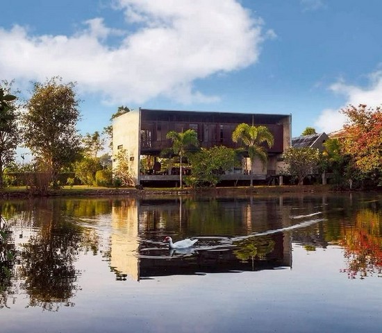 พูลวิลล่าหรู บ้านพักตากอากาศ ติดทะเลสาบส่วนตัว หางดง 