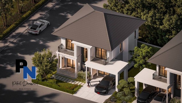 Kead Aris 6193FollowMenuพร้อมเปิดให้จองแล้ว  บ้านสร้างใหม่บ้านเดี่ยว 2 ชั้นสไตล์ Modern Classic Luxury  ทำเลห้วยใหญ่ – พัทยา  บนเนื้อที่ 61 ตร.วา พื้นที่ใช้สอย 190 ตร.ม. บ้านสวยฟังก์ชันครบ 4 ห้องนอน | 3 ห้องน้ำ | 2 ที่จอดรถราคๅเพียง 5690000 บาทของแถมจัดเต็มแบบจุใจ ฟรีฟรีแอร์ 3 เครื่องฟรีปูหญ้าและต้นสนฉัตรรอบบ้าน  ฟรีพื้นคอนกรีตสแตมป์โรงจอดรถฟรีปั๊มน้ำ + ถังเก็บน้ำ พร้อมติดตั้งฟรีปูกระเบื้องลานจอดรถ + 