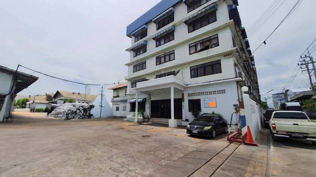 ขายโรงงานบางปูสมุทรปราการ พื้นที่สีม่วง  เนื้อที่ดินทั้งหมด 8 ไร่ 3 งาน 77 ตารางวา 