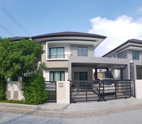 หมู่บ้านอารียาโคโม่ เฟส1 วงแหวนรามอินทรา บ้านแฝด 2 ชั้น สไตล์บ้านเดี่ยว พร้อมพื้นที่ร่มรื่น เงียบสงบ เป็นมิตร