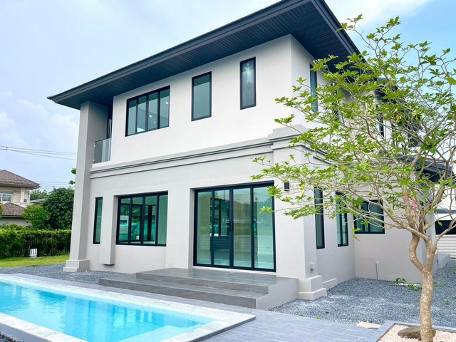 ขายบ้านเดี่ยว หลังใหญ่ ณุศาศิริ ซิตี้ พระราม2 ตำบลบางน้ำจืด สมุทรสาคร Nusasiri Rama 2 House for sale