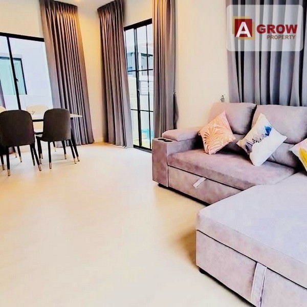 ให้เช่า หมู่บ้านอณาสิริ รามคำแหง (ลาดกระบัง) บ้านสวย เฟอร์นิเจอร์ครบ ตกแต่งพร้อมเข้าอยู่