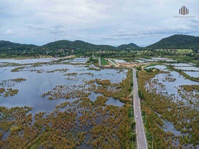 แปลงใหญ่ 33-1-76 ไร่ ติดถนน 1021 หน้ากว้าง 75 ม. ติดถนนสาธารณะอีก 2 ด้าน ทำเลศักยภาพสูง ขายด่วนเพียง 740 บ./ตร.วา