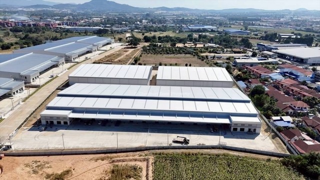 ให้เช่าโกดังคลังสินค้าแหลมฉบังชลบุรี ให้เช่าโกดังศรีราชาชลบุรี 3,000 -10,000 ตรม. พื้นที่สีส้ม 