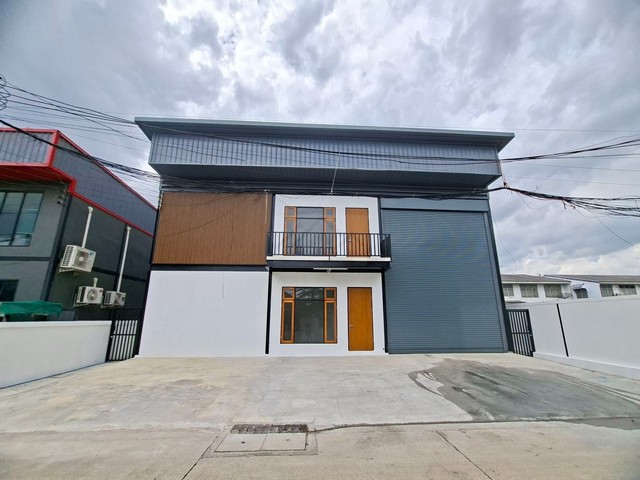 ให้เช่าโกดังพร้อมออฟฟิศ 2 ชั้น พื้นที่รวม 503 ตรม. ซอยร่วมสุข 8 (ไสวประชาราษฐ์ 33) ลำลูกกา-รังสิต คลอง 4