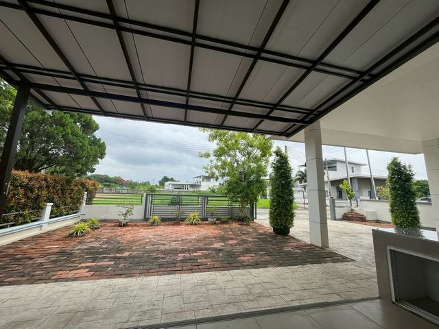 ให้เช่า 25,000 บาท/เดือน #บ้านแหวน #หางดง บ้านชั้นเดียว #สไตล์โมเดิร์น #เฟอร์นิเจอร์ครบ #หิ้วกระเป๋าเข้าอยู่ได้เลย #ใกล้กาดฝรั่ง