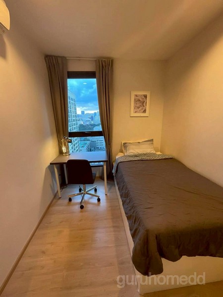 ให้เช่าคอนโด Ideo Q ราชเทวี ห้องขนาด 48 ตรม 2นอน 1น้ำ ชั้น 18 เฟอร์นิเจอร์ครบ พร้อมเข้าอยู่ - ghd000712R