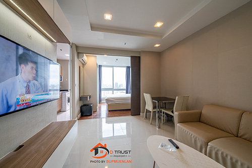 ให้เช่า คอนโด เดอะ เมโทรโพลิส สำโรง 35ตร.ม. ตึก A ชั้น 23 มีเฟอร์ฯ พร้อมอยู่