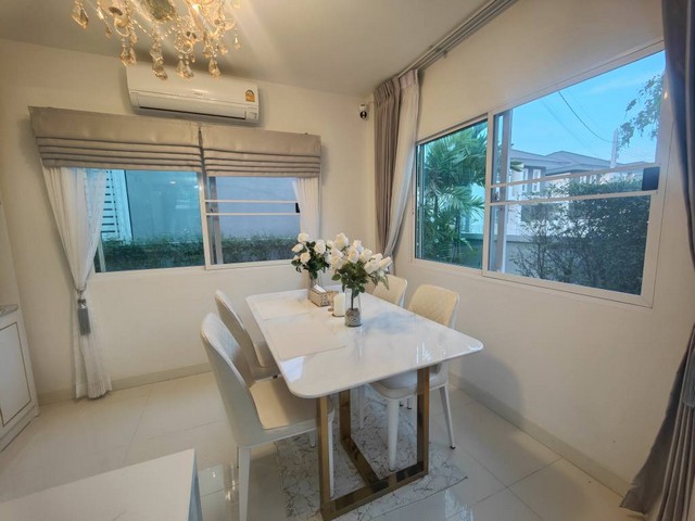 HR2795ให้เช่าบ้านแฝด 2 ชั้น หมู่บ้านเทรนดี้ ธารา บางนา ( กม.16) เฟอร์ครบพร้อมอยู่ เดินทางสะดวกใกล้ทางด่วน