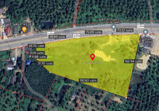 พื้นที่ดิน ที่ดินบ้านกรูด บางสะพาน จ.ประจวบคีรีขันธ์  17367840 BAHT. ใกล้กับ ห่างทางหลวงหมายเลข 4 (เพชรเกษม) ขาลงใต้ เพียง 1 กม. และอยู่ห่างชายหาดบ้านกรูด ประมาณ 7.5 กม. คุ้มสุดๆ ที่ดินแปลงใหญ่ มีเนื้อที่มาก ราคาไม่แพง ทำเลดี ติดถนนสายหลัก ใกล้แหล่งท