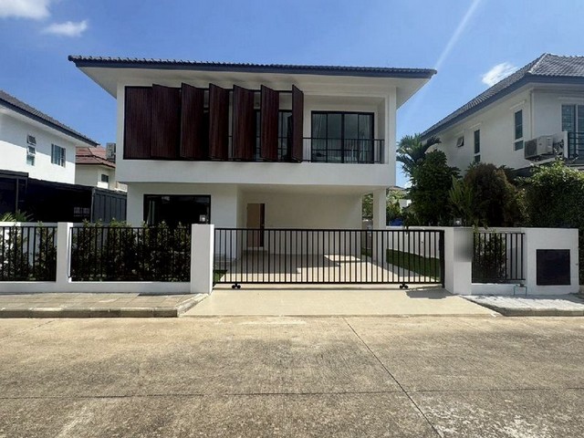 ให้เช่าบ้านใหม่ 2 ชั้น ทำเลทอง โครงการ ภูฟ้าการ์เด้นโฮม4 ท่าวังตาล สารภี 