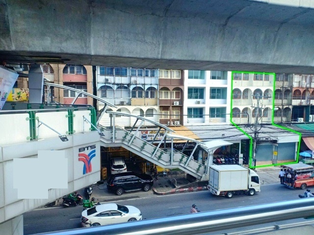 BTSบางนา  50 ม.ให้เช่าอาคารพาณิชย์ 4 ชั้น BTSแบริ่ง ซ้ายมือ 18 ตร.วา. 290 ตร.ม. เพิ่งรีโนเวทเสร็จ 4 นอน อิมพีเรียลเวิลด์ สำโรง 1.3 กม.