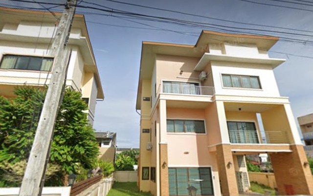  ถ.เพชรเกษม39-47ใจกลางหาดใหญ่ 3ชั้น 120ตรว. 5นอน  ให้เช่าโฮมออฟฟิต ตลาดกิมหยง 7แอร์ 