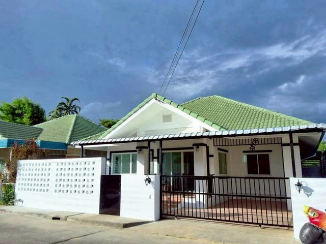 บ้านเดี่ยวชั้นเดียว รีโนเวทใหม่ บ้านสวย โครงการติดถนนใหญ่ สันทราย 