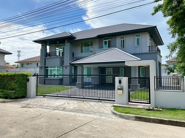 บ้านเดี่ยว หลังใหญ่ 180.6 ตรว. 5นอน ณุศาศิริ ซิตี้ พระราม 2 (ปรับปรุงใหม่พร้อมอยู่) ใกล้ บุญถาวร พระราม 2