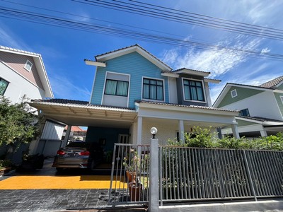 ขายถูกมาก บ้านเดี่ยว 2  ชั้น หมู่บ้านวราบดินทร์ รังสิต คลอง 3 (Warabodin Rangsit Klong 3) ขนาดพื้นที่ 56.3 ตร.วา 