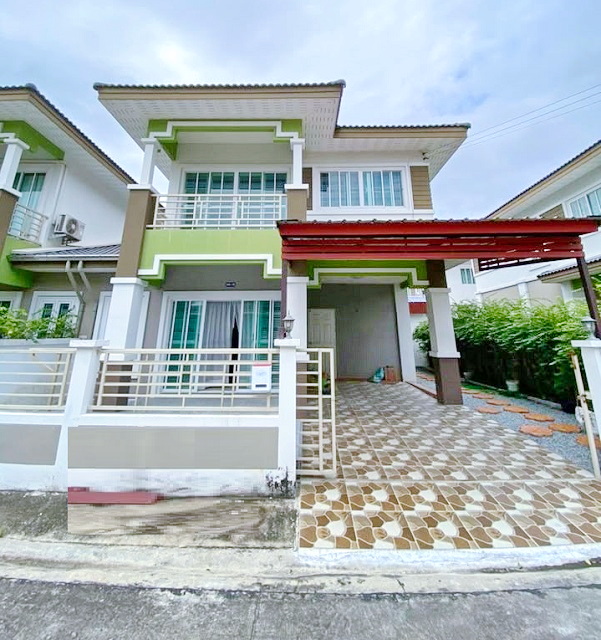 3 แอร์ บางปูนคร-พุฒสี โลตัส แพรกษา 800 ม. ใหญ่มากให้เช่าบ้าน2 ชั้นพร้อมสวน และสนามหญ้า 40 ตร.วา.ย่านแพรกษา น่าอยู่ 3 นอน ตลาดสดนิคมบางปู