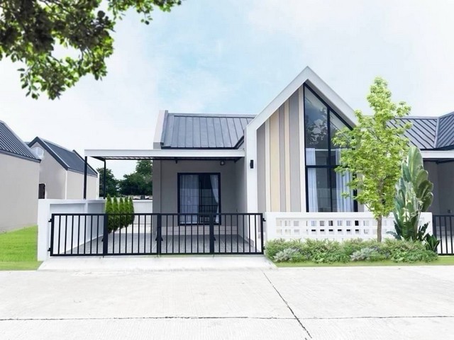 ขายบ้านหนองตำลึงชลบุรี  ขายบ้านเดี่ยว 1 ชั้นหมู่บ้านชลธร  ทำเลส่วนตัววิวธรรมชาติ   กว้าง 24 ตร.ว. พื้นที่ใช้สอย 96 ตร.ม.