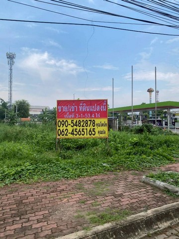 ขายที่ดินศักยภาพสูง 3 ไร่ 1 งาน 53.4 ตร.วา  อ้อมน้อย ติดถนนเพชรเกษม