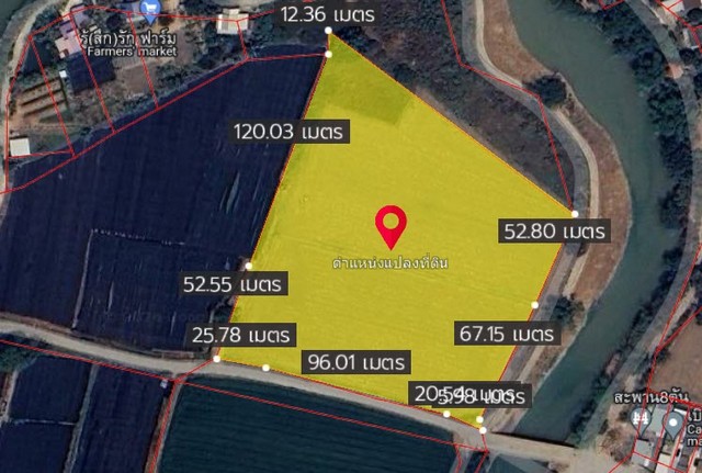 ต้องการขาย พื้นที่ดิน ที่ดินติดถนน และลำคลอง (2 ด้าน) ต.วัดไทร อ.เมืองนครสวรรค์ จ.นครสวรรค์  ขนาด 5592 ตรว. 55920000 THAI BAHT ไม่ไกลจาก ห่างถนนเลี่ยงเมืองนครสวรรค์ (ทางหลวงหมายเลข 122)ประมาณ 500 เมตร อสังหาริมทรัพย์ดี